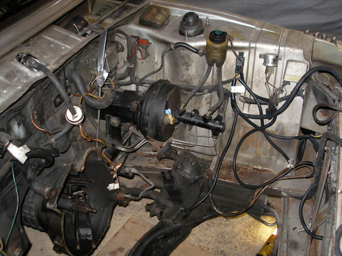 Image:Empty engine bay being cleaned2.JPG